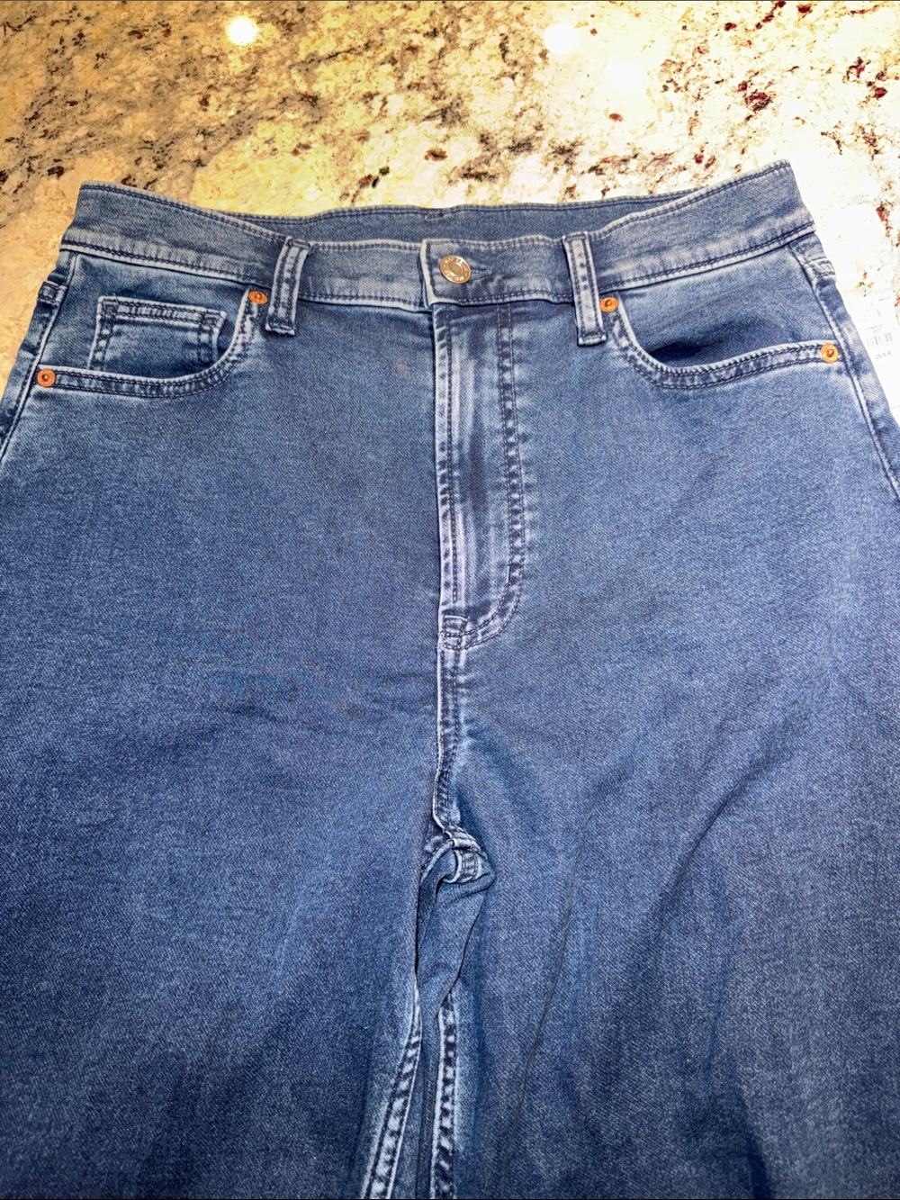 Gap Dark Wash Barrel Leg Denim Jeans - Picture 7 of 13